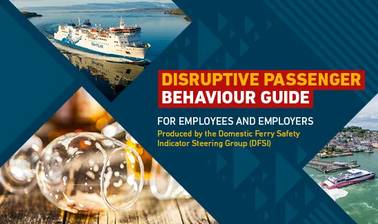Disruptive Passenger Behaviour Guide front cover