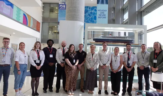 Image of participants at the Careers Corner with Carnival event