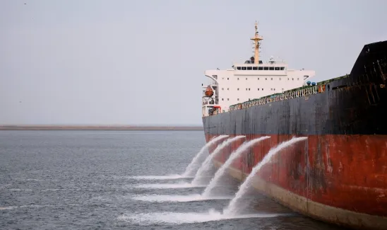 Ballast Water Discharging Operations Outside The Port Limits In Territorial Waters