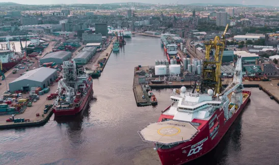 Image of a Scottish Port